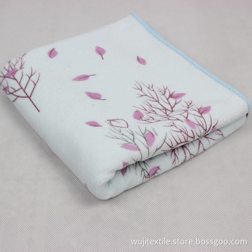 SGS Microfiber Printed Bath Towel Super Absorbant